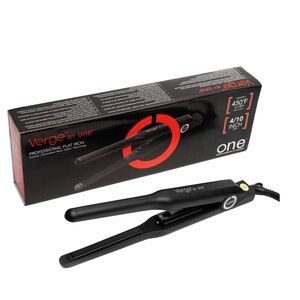 Verge by One Professional Flat Iron - Black